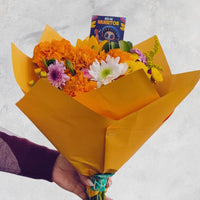 Ramo Cempasúchil, margaritas, girasoles y clavellina | Mixquic