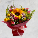 Ramo de MiniRosa, Margaritas, Girasol y Gerbera- Florida