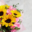 Ramo de rosas y girasoles - Vancouver